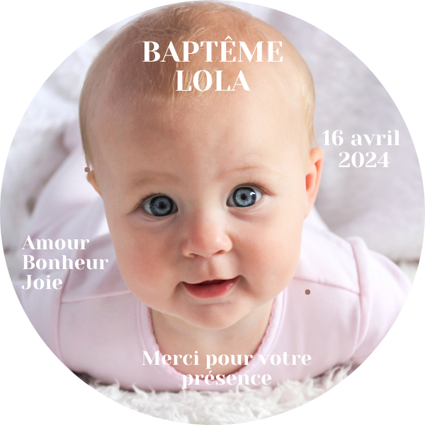 BAPTÊME LOLA PHOTO