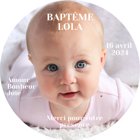 BAPTÊME LOLA PHOTO