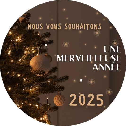 Bonne année sapin