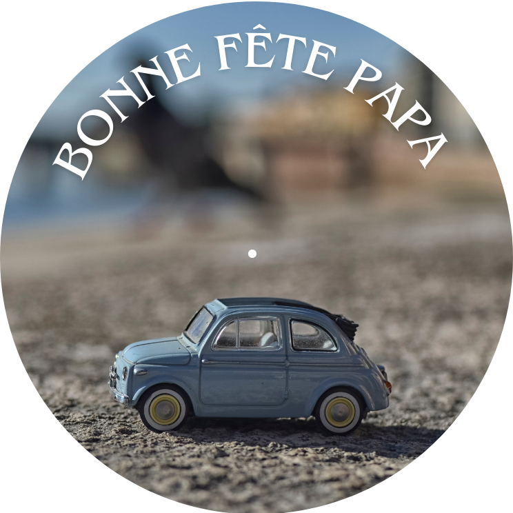 BONNE FETE PAPA FIAT JOUET