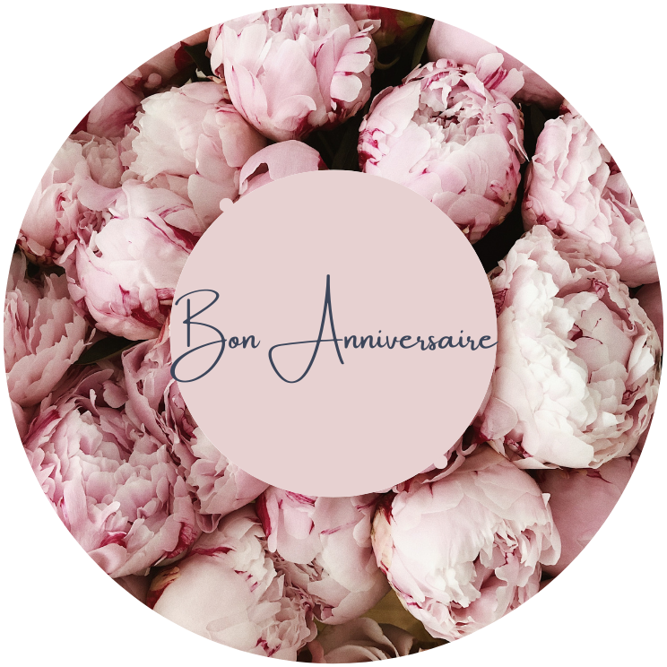 BON ANNIVERSAIRE PIVOINE ROSE