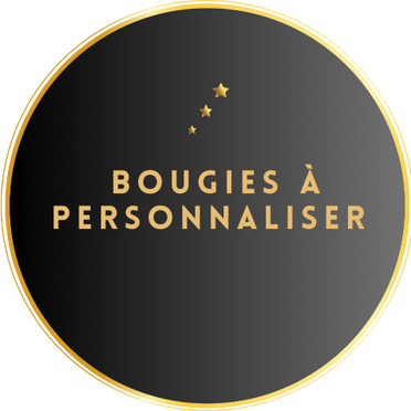 Bougie personnalisable