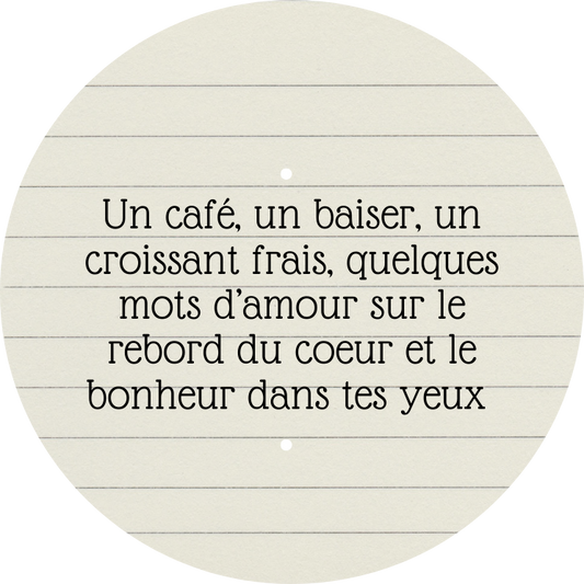 CITATION CAFE CROISSANT