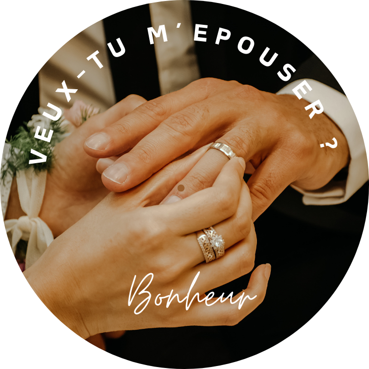 DEMANDE EN MARIAGE MAINS ET BAGUES