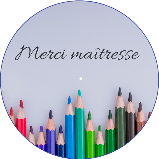 MERCI MAITRESSE CRAYON DE COULEURS