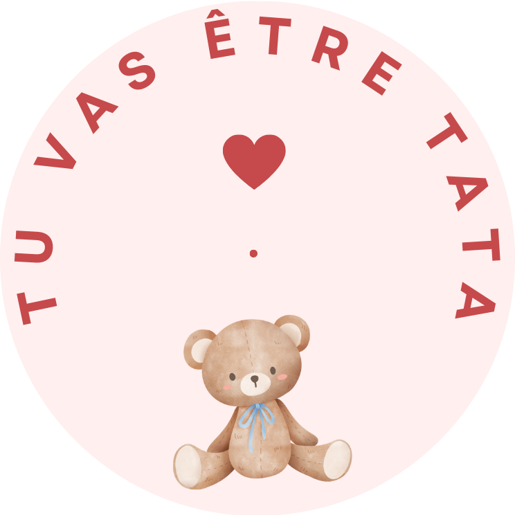 ANNONCE NAISSANCE TATA OURSON TEXTE ROUGE